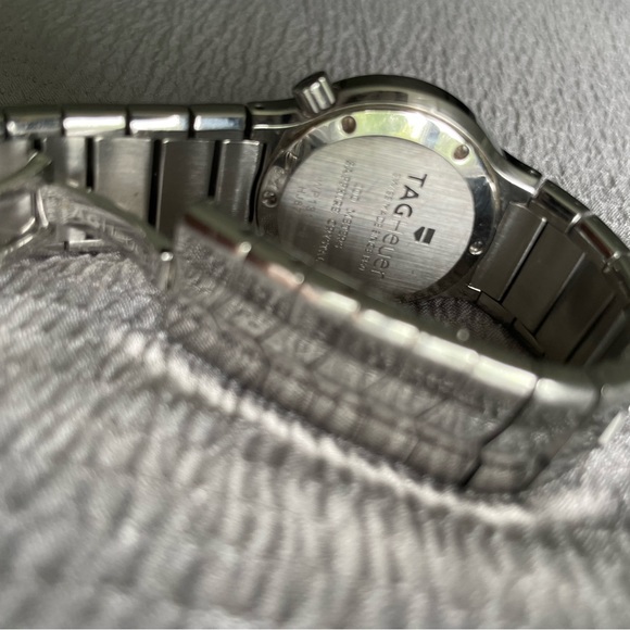 Tag Heuer Womens Alter Ego Diamond Bezel Stainless Steel Watch - Picture 8 of 11